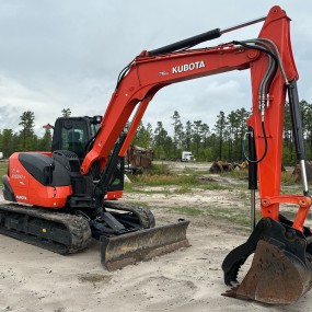 2019 Kubota KX080-4S mini excavator