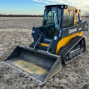 2019 John Deere 325G tracked skid steer loader