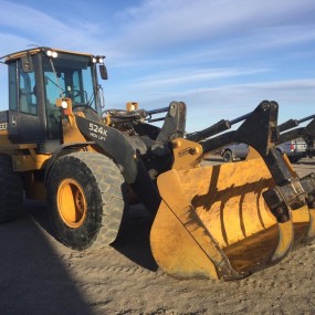 2009 John Deere 524K High Lift Wheel Loader
