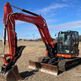 2020 Kubota KX080-4S2 mini excavator