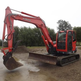 2011 Kubota KX080-3 Mini Excavator