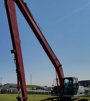 2013 Link-Belt 250X3 LF long reach excavator