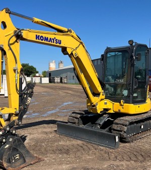 2022 Komatsu PC55MR-5 mini excavator