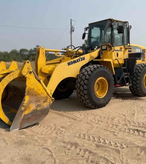 2008 Komatsu WA320-5L Wheel Loader W/Grapple