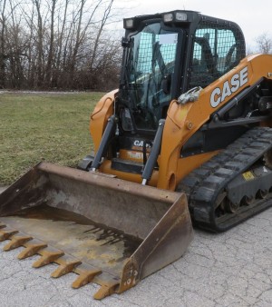 2017 Case TV380 tracked skid steer loader