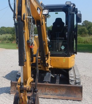 2014 Caterpillar 303.5E mini excavator