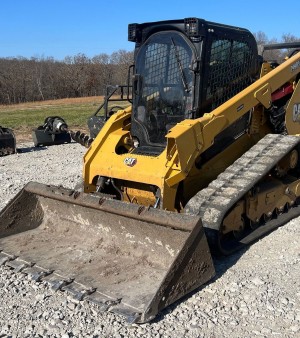 2021 Caterpillar 299D3XE tracked skid steer loader