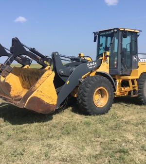2010 John Deere 544K High Lift Wheel Loader WGrapple