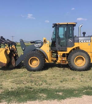 2010 John Deere 544K High Lift Wheel Loader WGrapple