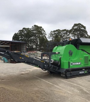 - TEREX EVOQUIP BISON 120 MOBILE JAW CRUSHER