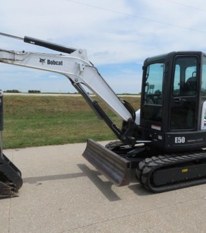 2018 Bobcat E50 T4 Compact Excavator