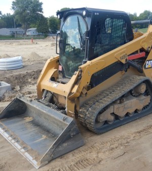 2018 Caterpillar 259D  tracked skid steer loader 55k