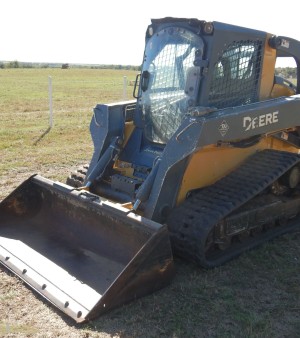 2013 John Deere 333E tracked skid steer loader