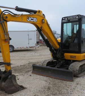 2016 JCB 55Z-1 mini excavator