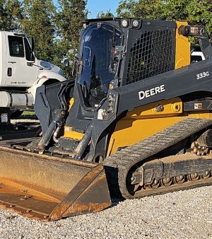 2021 John Deere 333G tracked skid steer loader