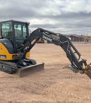 2022 John Deere 30G Compact Mini Excavator