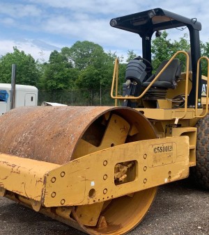 2008 Caterpillar CS56 single drum vibratory roller