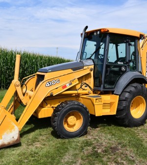 2007 John Deere 410G 4x4 Loader Backhoe W/Extendahoe
