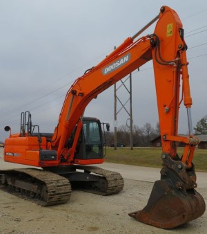 2014 Doosan DX225LC-3 excavator