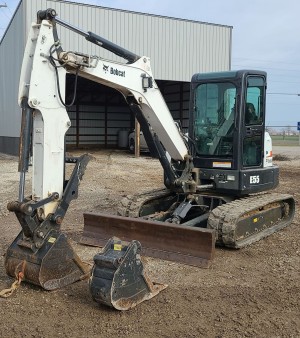 2019 Bobcat E55 mini excavator