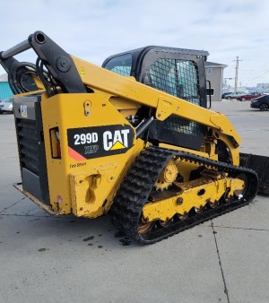 2015 Caterpillar 299DXHP Compact Track Loader