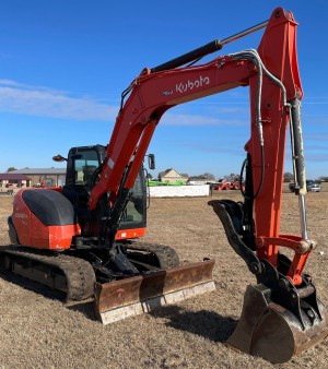 2020 Kubota KX080-4S2 mini excavator