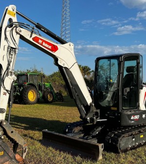 2022 Bobcat E50 mini excavator