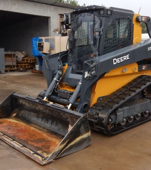 2021 John Deere 333G tracked skid steer loader