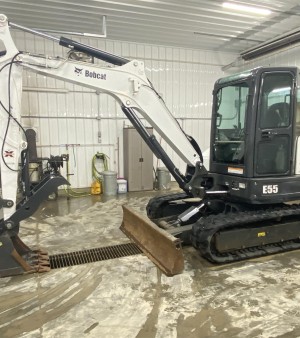 2018 BOBCAT E55 Mini Excavator