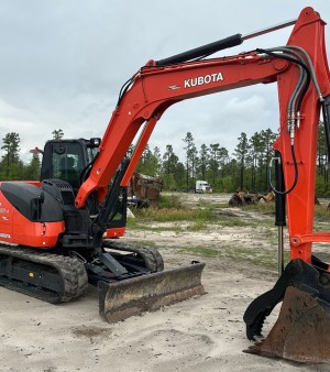 2019 Kubota KX080-4S mini excavator