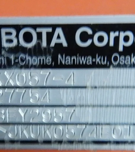 2016 Kubota KX057-4 mini excavator