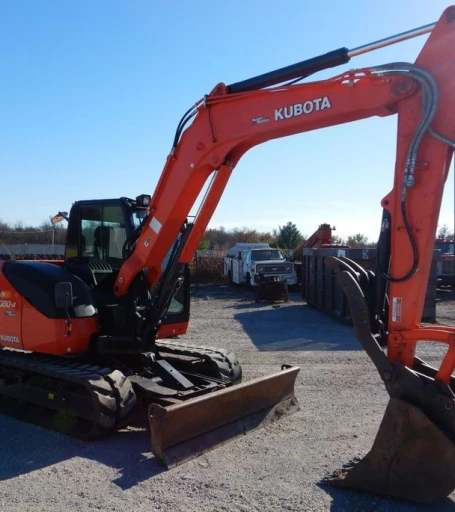 2018 Kubota KX080-45 mini excavator