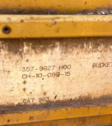 2016 Caterpillar 963K track loader