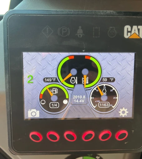 2019 Caterpillar 289D tracked skid steer loader