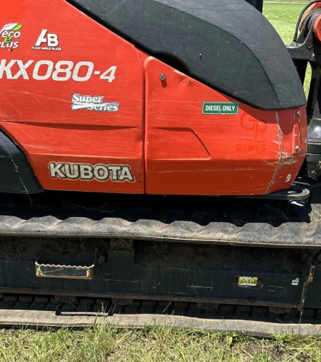 2021 Kubota KX080-4 mini excavator