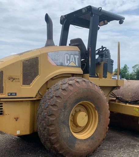 2008 Caterpillar CS56 single drum vibratory roller