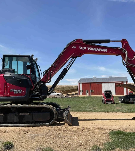 2021 Yanmar SV100-2A Excavator WHyd Thumb
