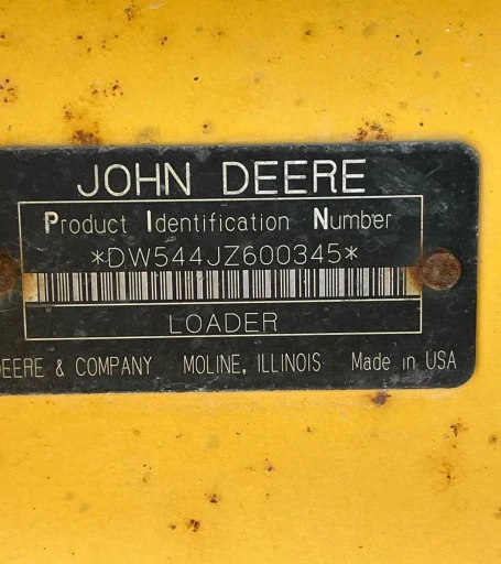 2005 John Deere 544J wheel loader