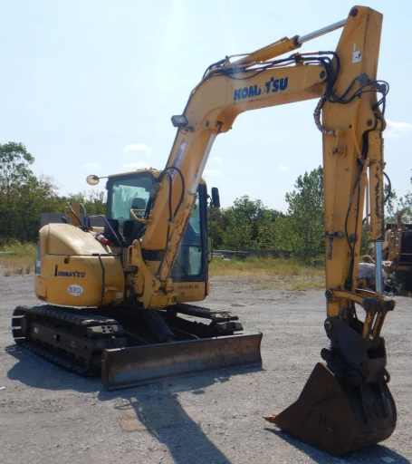2010 Komatsu PC88MR-8 mini excavator