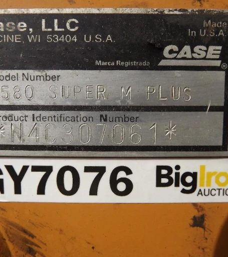 2004 Case 580 Super M Plus 4x4 Loader Backhoe WExtendahoe