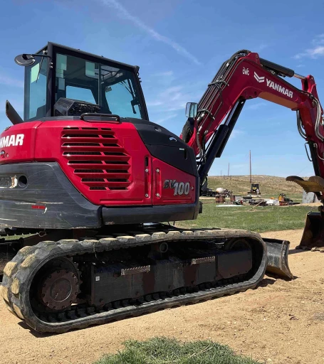 2021 Yanmar SV100-2A Excavator WHyd Thumb
