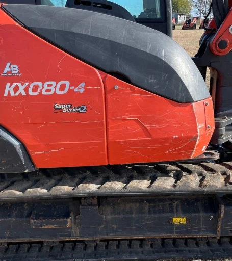 2020 Kubota KX080-4S2 mini excavator