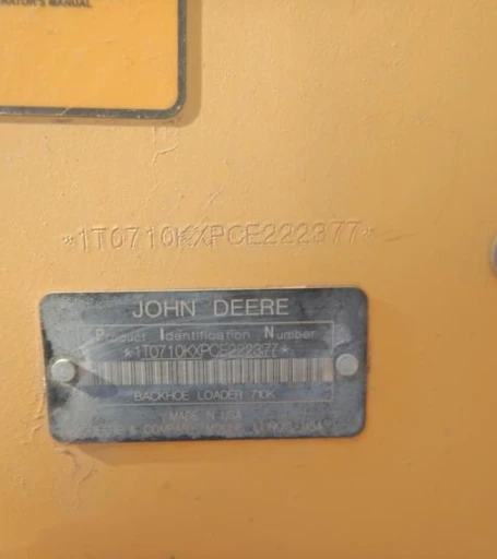 2012 John Deere 710K backhoe