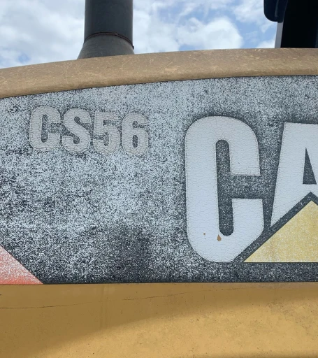 2008 Caterpillar CS56 single drum vibratory roller
