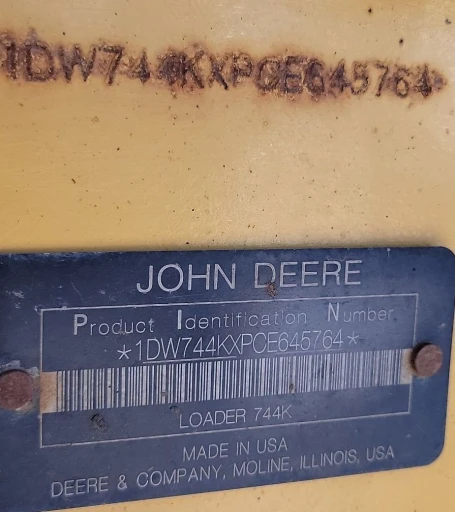 2012 John Deere 744K wheel loader