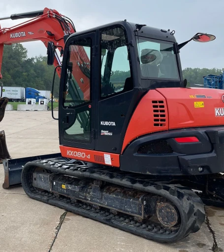 2019 Kubota KX080-4 mini excavator