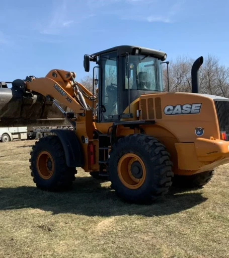 2015 Case 521F XR Wheel Loader W2.5yd Bucket & Grab-Tech Grapple