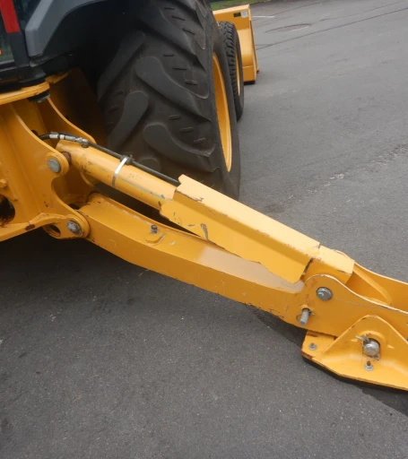 2015 John Deere 410L backhoe