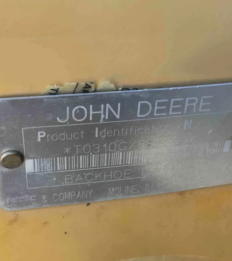 2001 John Deere 310G 4x4 Loader Backhoe WExtendahoe