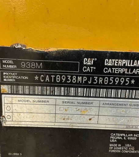 2016 Caterpillar 938M Wheel Loader